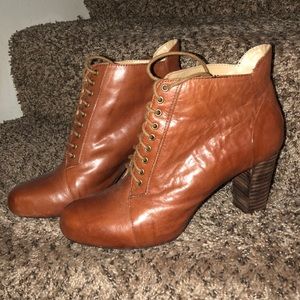 Nine West Brown Booties